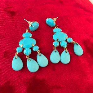 Turquoise earrings!🦋